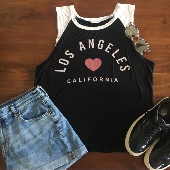 Tilly's Tops - Tilly’s Los Angeles California tank top